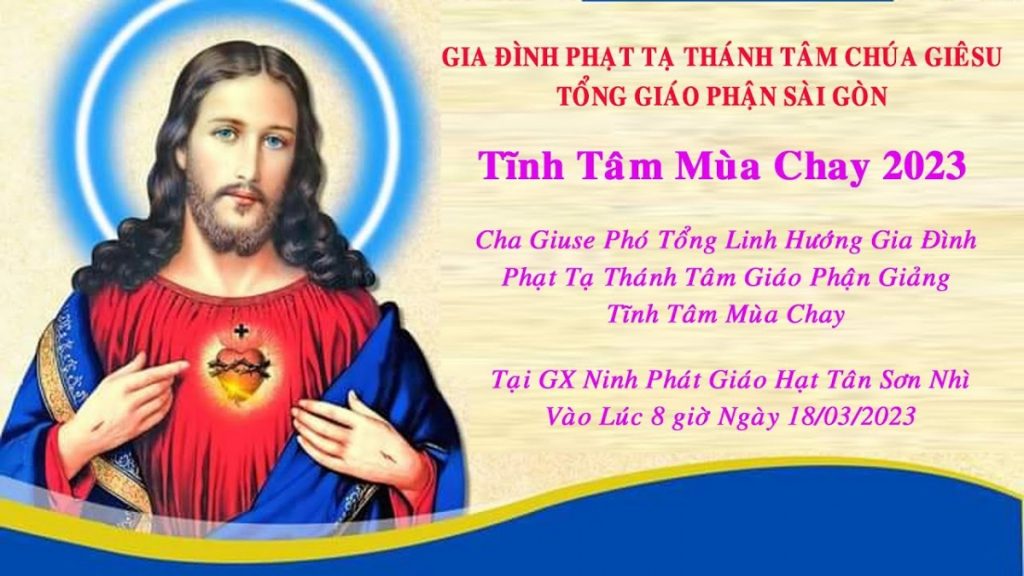 VIDEO: GĐPTTT.CGS Tổng Giáo Phận Sài Gòn: Tĩnh Tâm mùa Chay 2023 – tại giáo xứ Ninh Phát